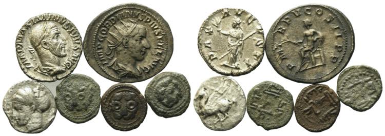 Lot of 6 Late Roman Imperial and ... 